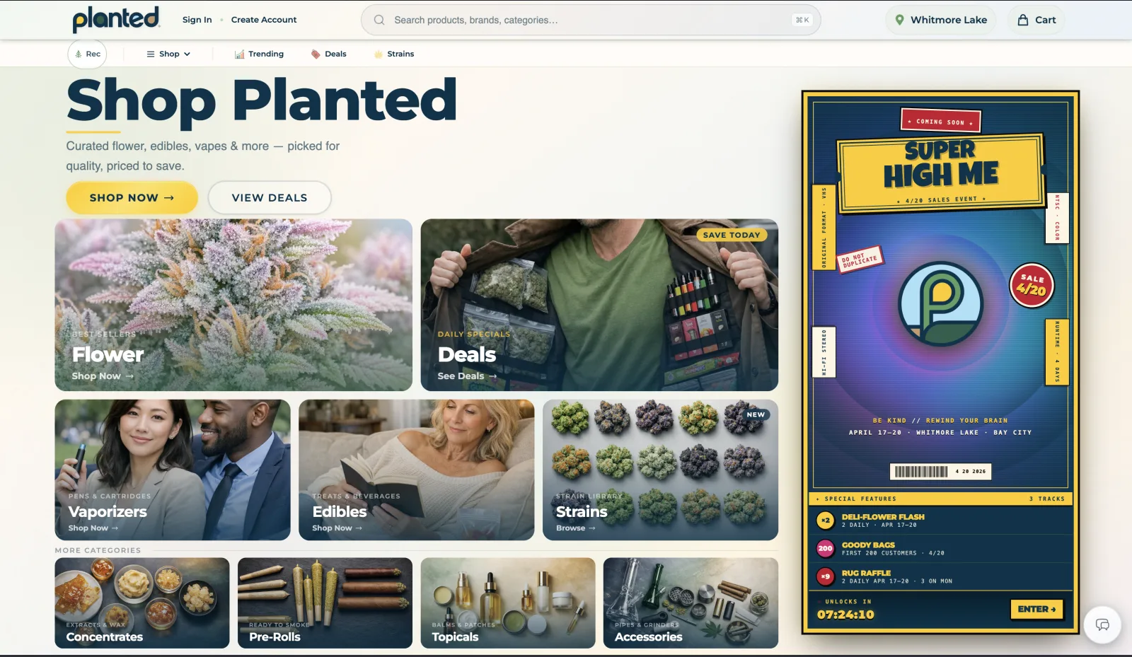 Planted Provisioning preview